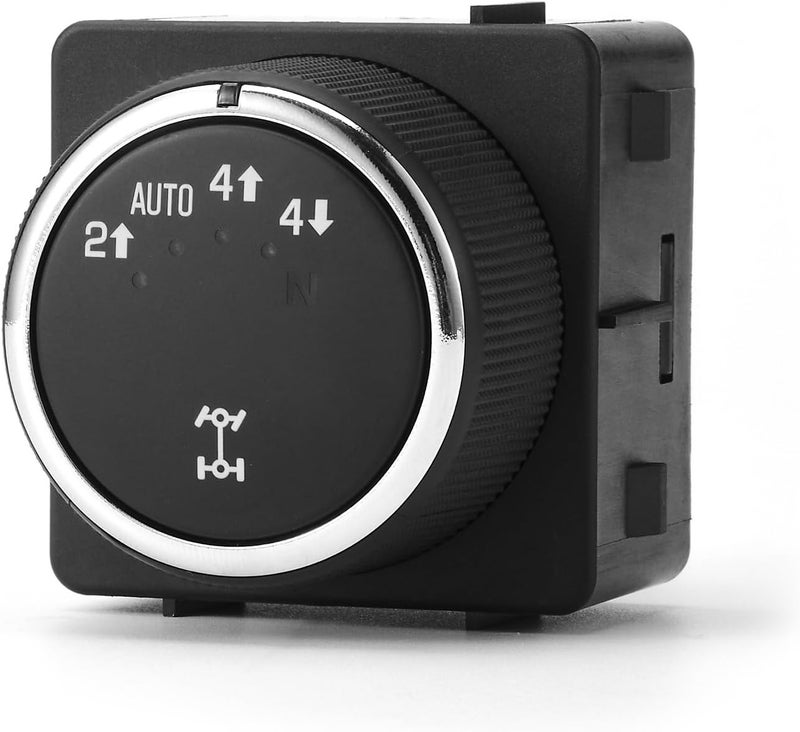 SOAESCN Chevy Silverado Suburban Tahoe Avalanche 1500 2500, GMC Yukon Sierra 1500 2500 Four Wheel Drive Switch - Transfer Case Selector Button Control - Image 2